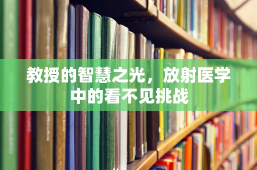 教授的智慧之光，放射医学中的看不见挑战