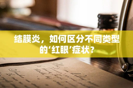 结膜炎，如何区分不同类型的‘红眼’症状？