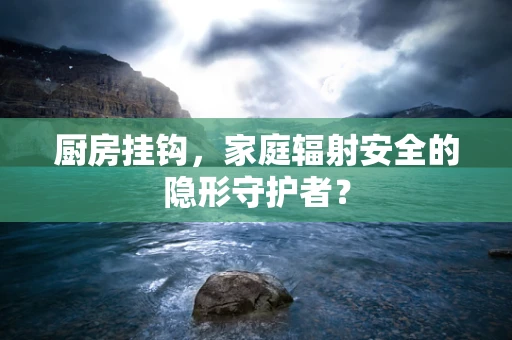 厨房挂钩，家庭辐射安全的隐形守护者？