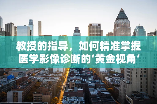 教授的指导，如何精准掌握医学影像诊断的‘黄金视角’？